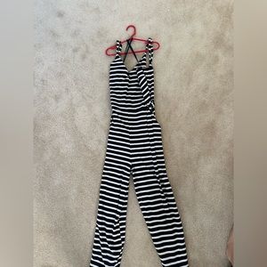 Monteau Stripped Jumpsuit